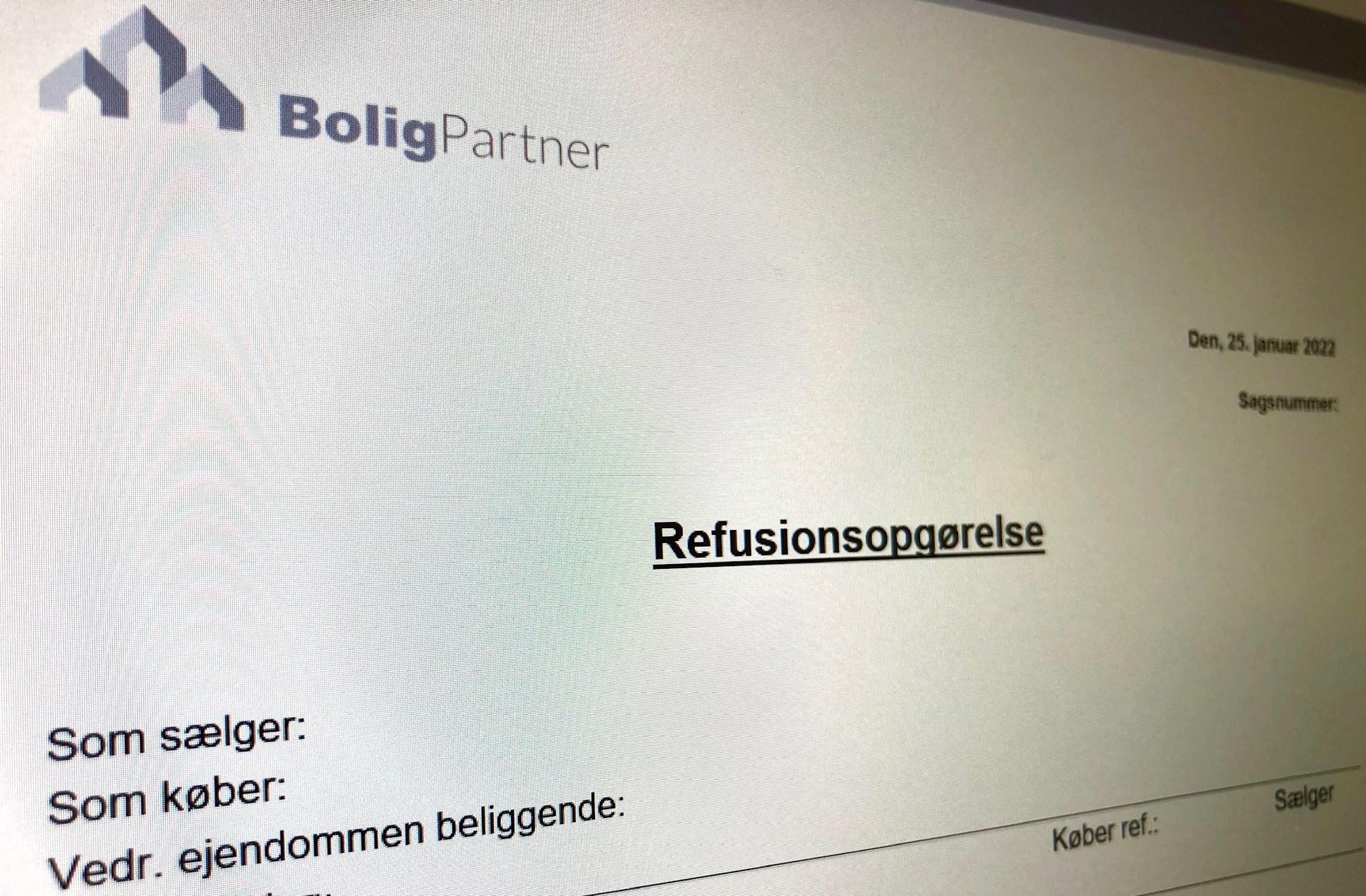 Hvad er en refusionsopgørelse?